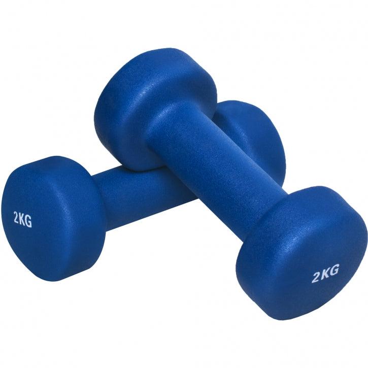 Gymnastikhanteln Set 10 kg mit Koffer
