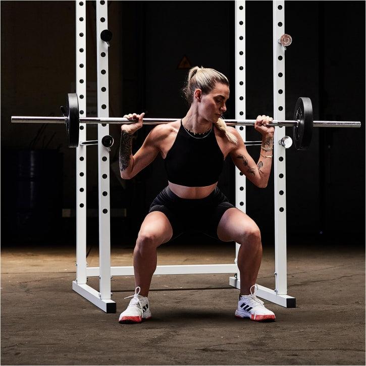 Langhantelstange Chrom 170 cm mit Federverschluss