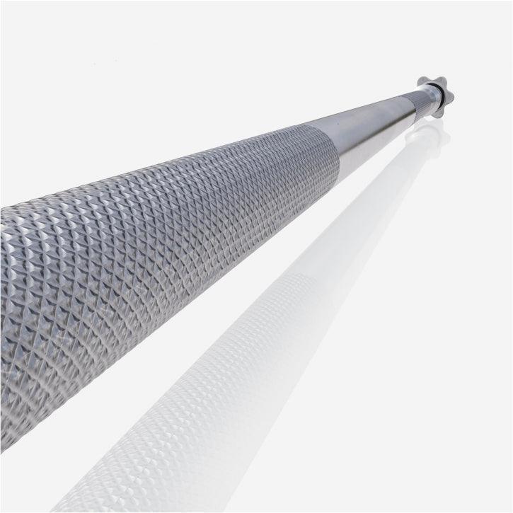 Langhantelstange Chrom 150 cm mit Sternverschluss