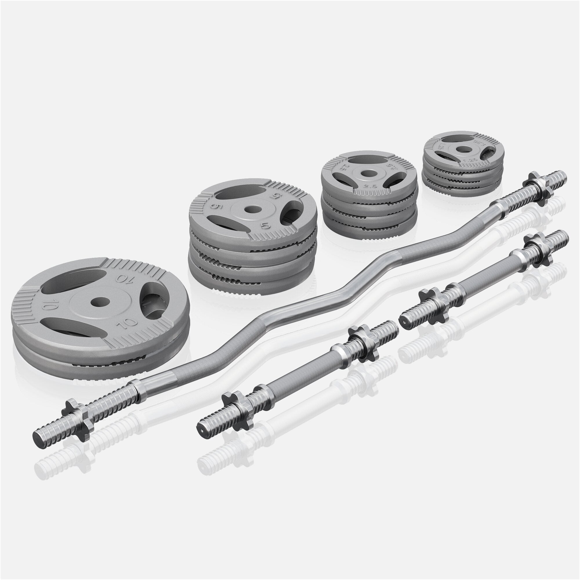 SZ-Curlset Gusseisen Gripper 70 kg