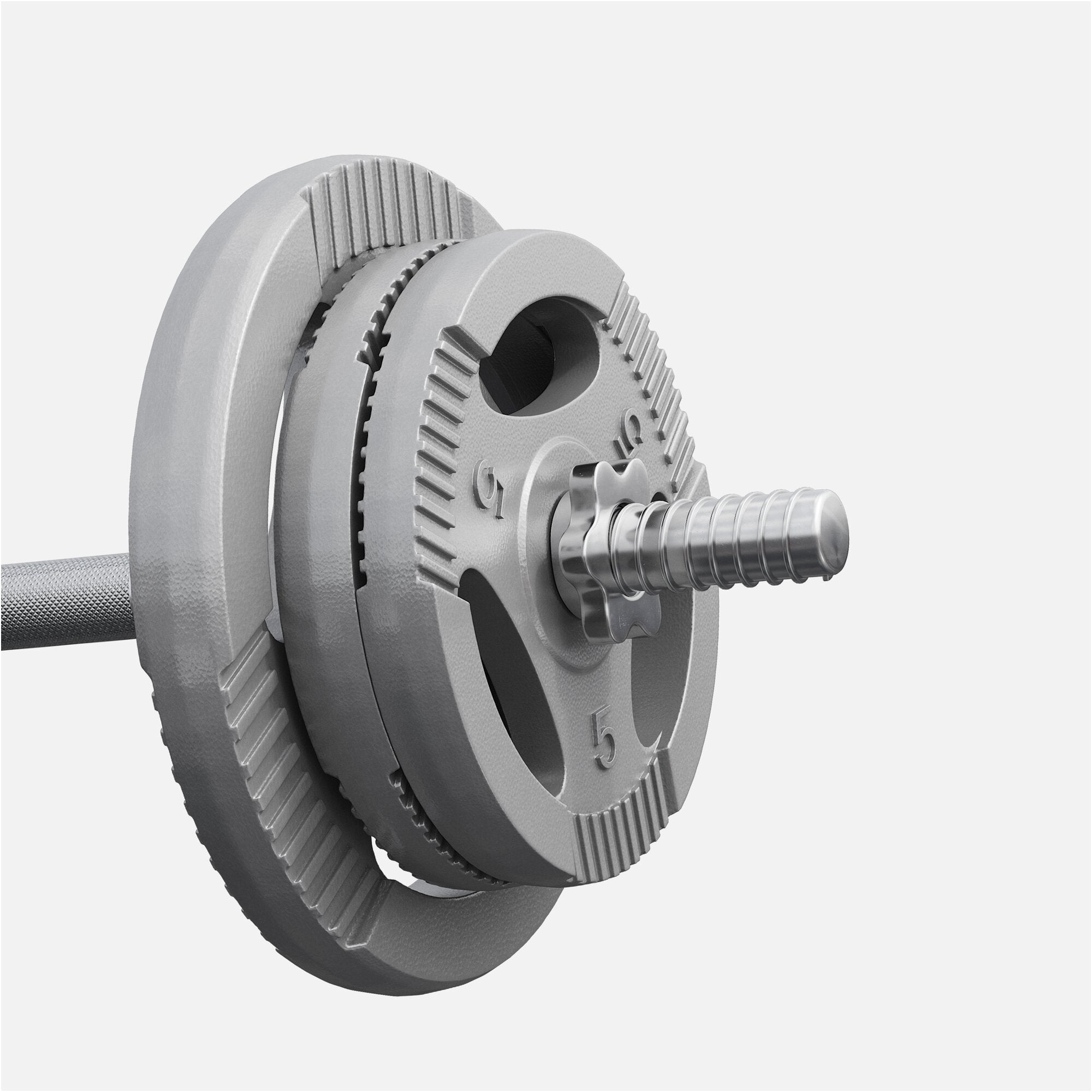 SZ-Curlset Gusseisen Gripper 70 kg