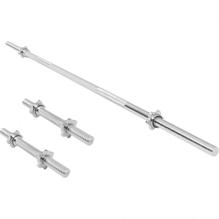 Langhantelset Gummi 100 kg