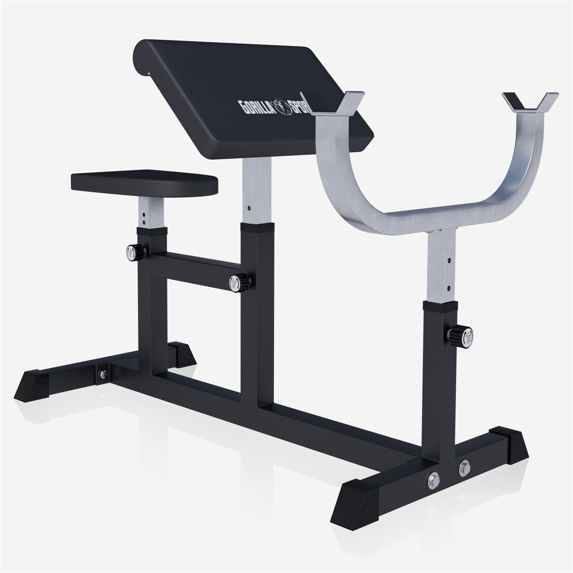 Curlbank Weiß/Schwarz