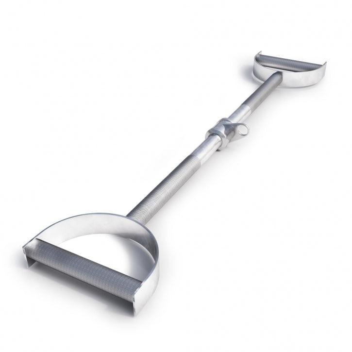 Latzug Stange gerade Hufgriff inkl. Drehgelenk Chrom