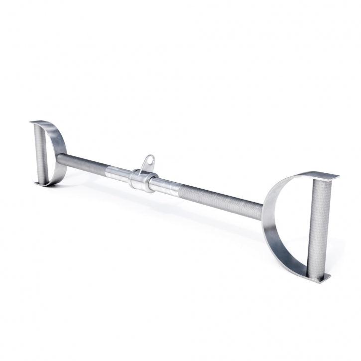 Latzug Stange gerade Hufgriff inkl. Drehgelenk Chrom