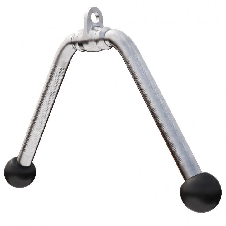 Trizeps mit breitem V-Griff Breit und Drehgelenk in Chrom