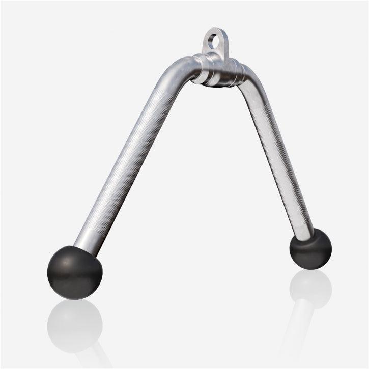 Trizeps mit breitem V-Griff Breit und Drehgelenk in Chrom