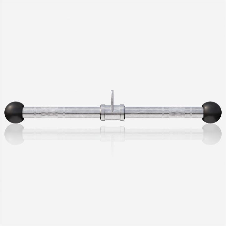 Trizeps-/Bizeps Stange aus Chrom mit Gummi-Ballen