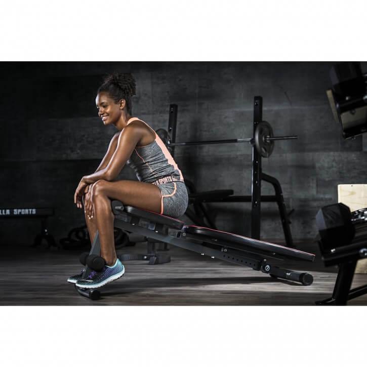 Bauch- und Rückentrainer Schwarz