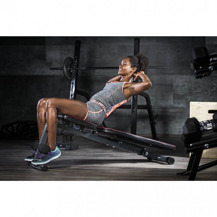 Bauch- und Rückentrainer Schwarz