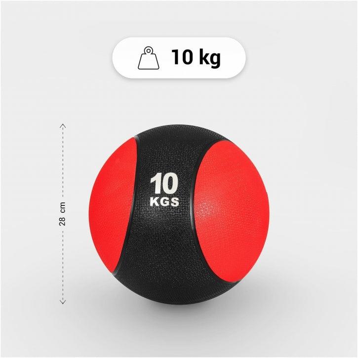 Medizinball aus Gummi 1 - 10 kg