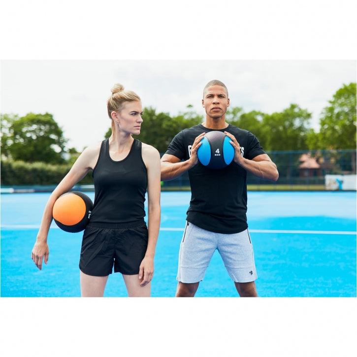 Medizinball aus Gummi 1 - 10 kg