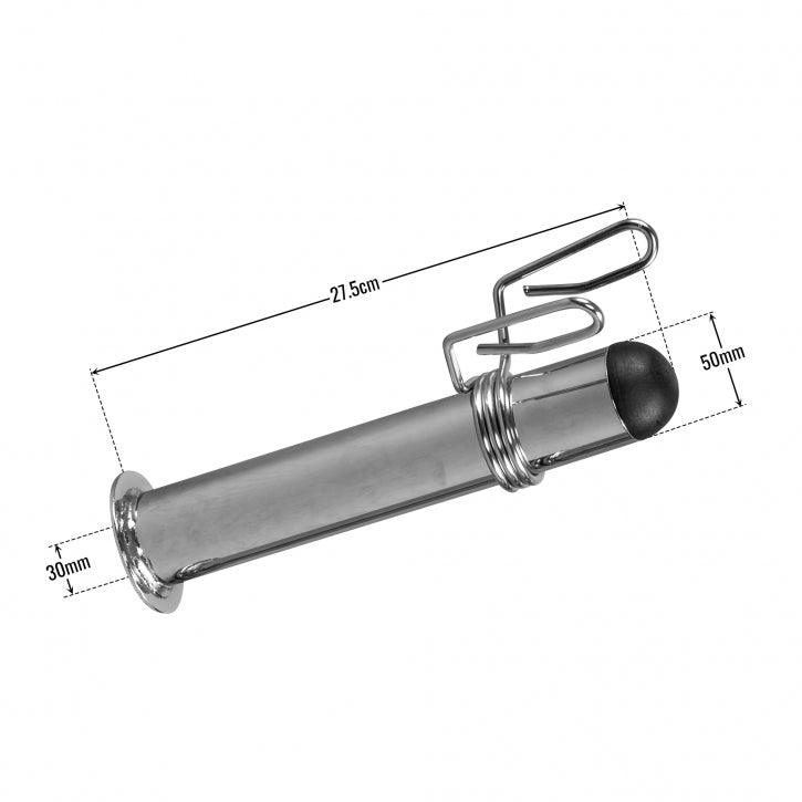 Adapter Chrom 50 mm für 30 mm