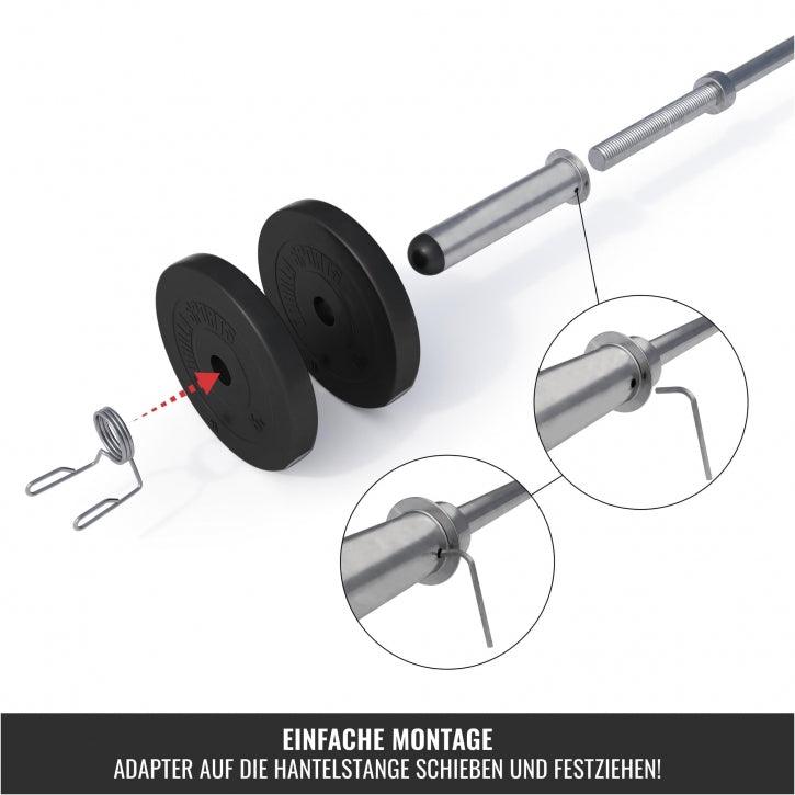 Adapter Chrom 50 mm für 30 mm