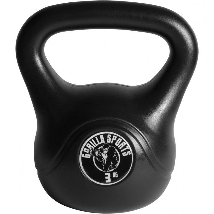 Kettlebell aus Kunststoff 2-20 KG