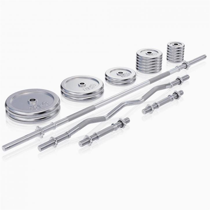 Kraftstation Universal inkl. 108 kg Chrom Set