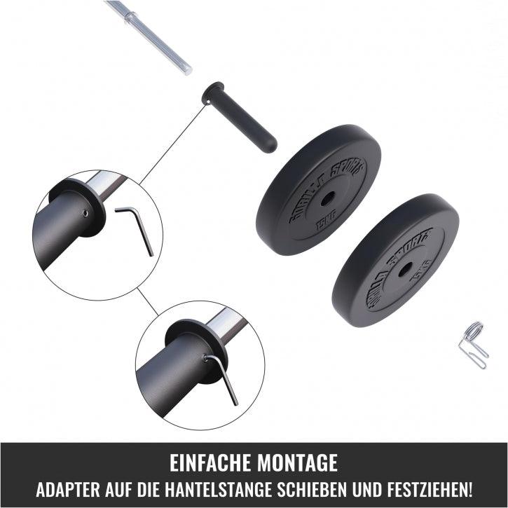 Adapter Schwarz 50 mm für 30 mm