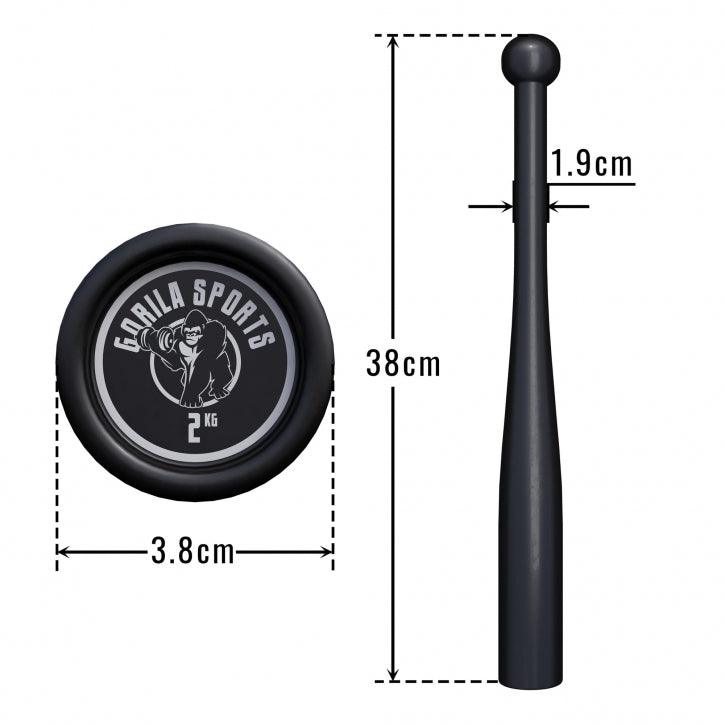 Indian Clubbells 2-20 KG