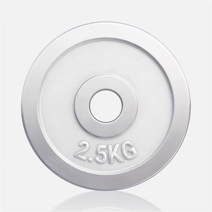 Hantelscheibe 30/31 mm Chrom 0,5-30 KG