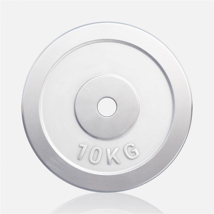 Hantelscheibe 30/31 mm Chrom 0,5-30 KG