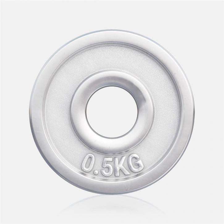 Hantelscheibe 30/31 mm Chrom 0,5-30 KG