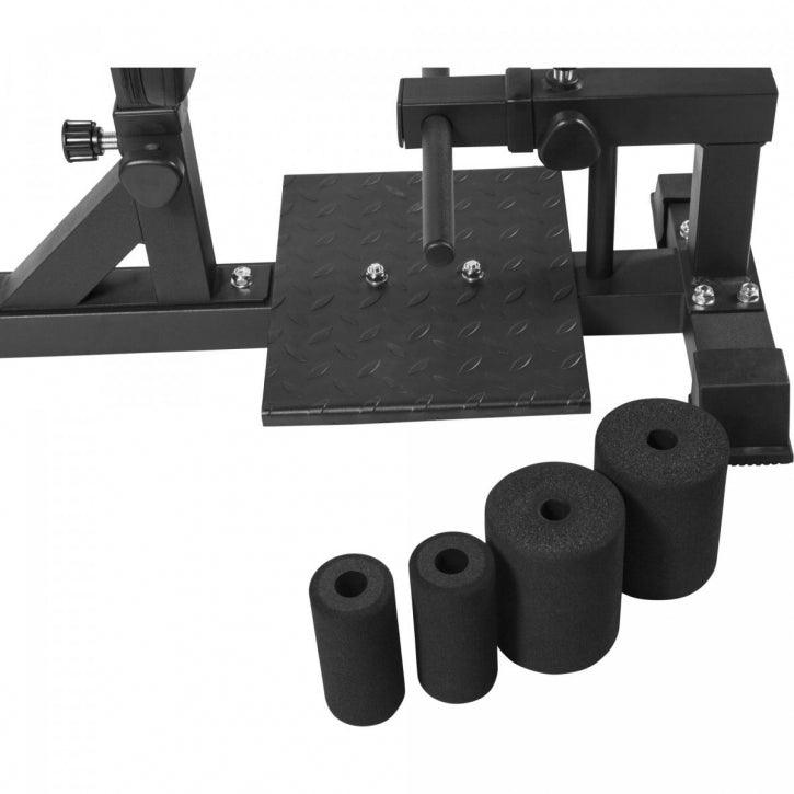 Sissy Squat Kniebeugentrainer in Schwarz