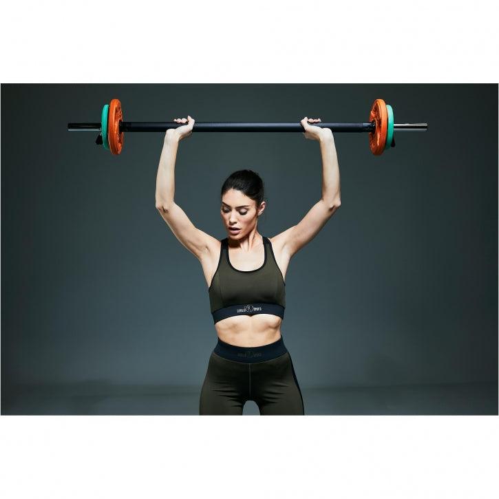 Hantelscheibe 50/51mm Olympia Gummi Gripper 1,25-25 KG