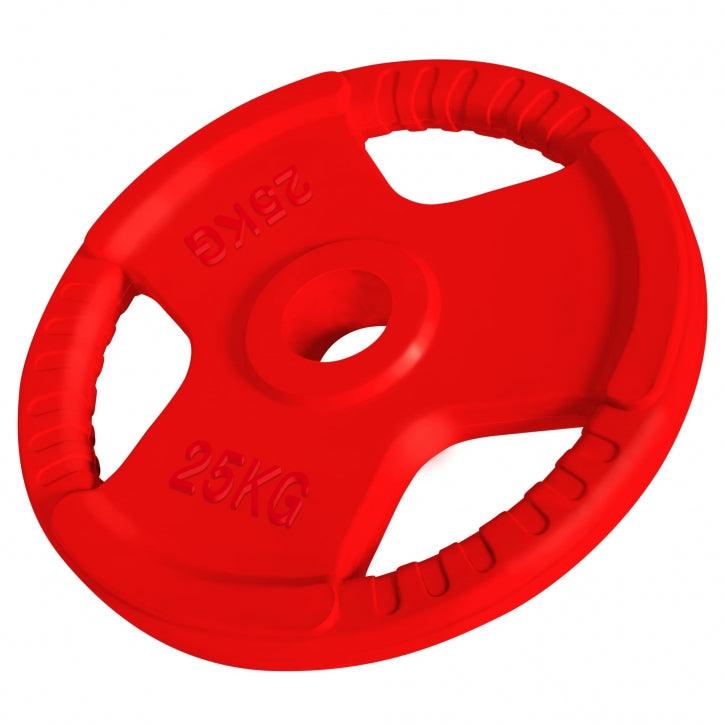 Hantelscheibe 50/51mm Olympia Gummi Gripper 1,25-25 KG