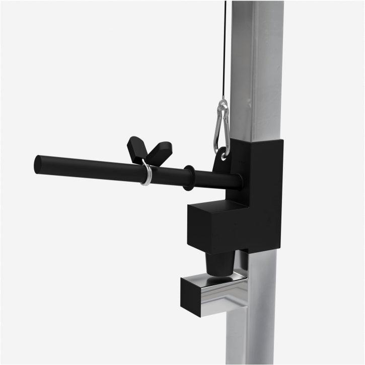 Latzugturm in Chrom für die Kraftstation Universal