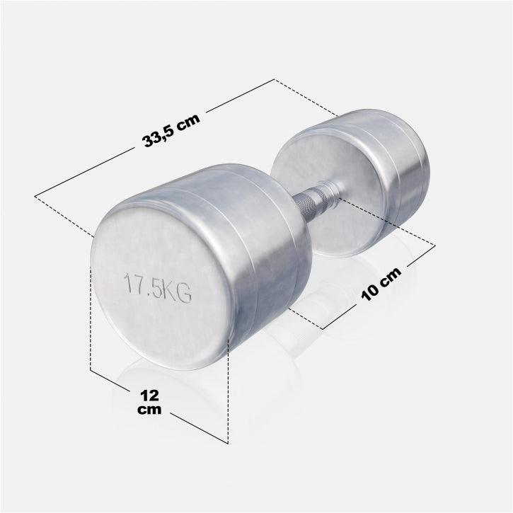 Kurzhantel Chrom 1 - 20 kg