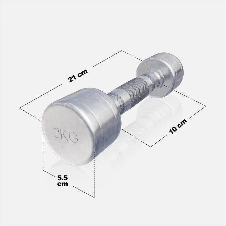 Kurzhantel Chrom 1 - 20 kg
