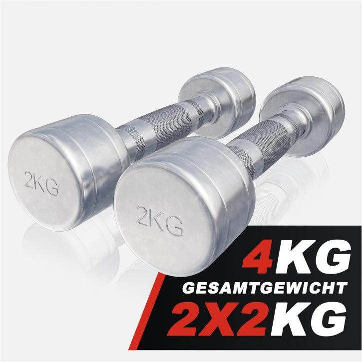 Kurzhantel Chrom 1 - 20 kg