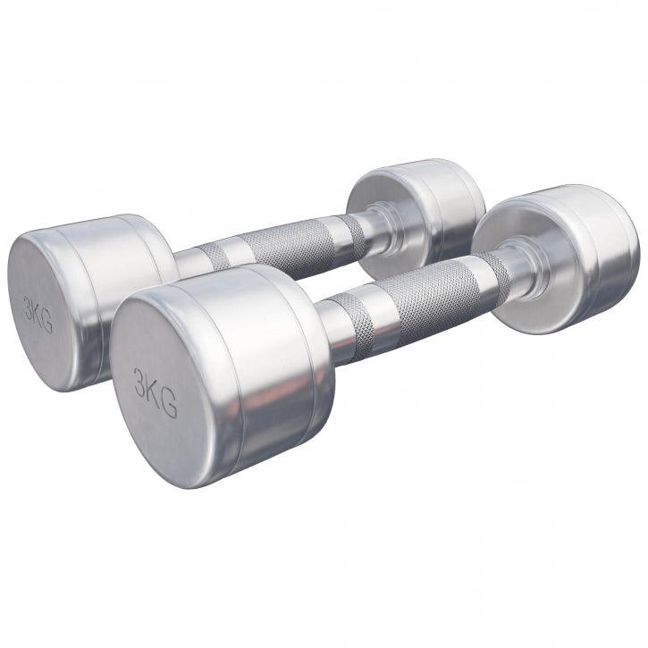 Kurzhantel Chrom 1 - 20 kg