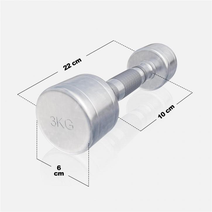 Kurzhantel Chrom 1 - 20 kg