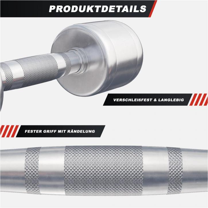 Kurzhantel Chrom 1 - 20 kg