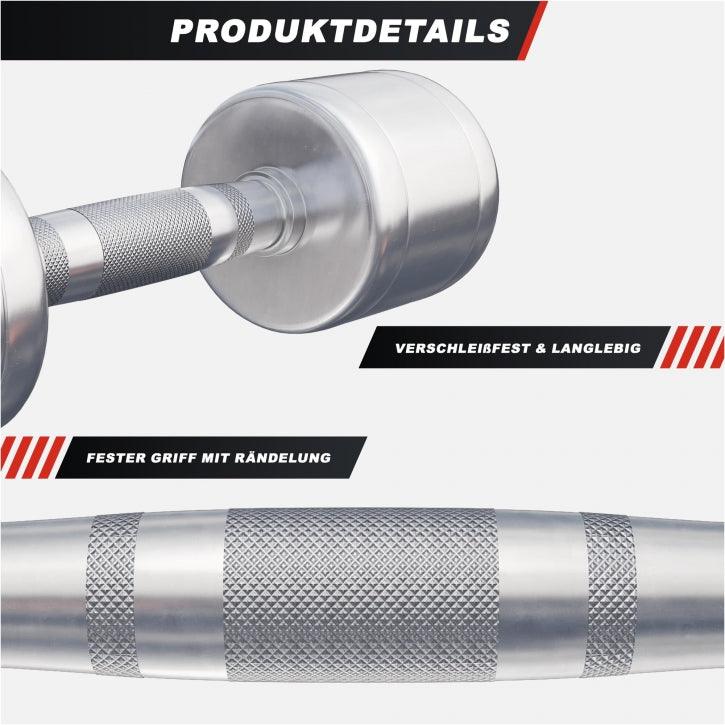 Kurzhantel Chrom 1 - 20 kg