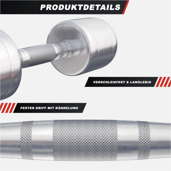 Kurzhantel Chrom 1 - 20 kg