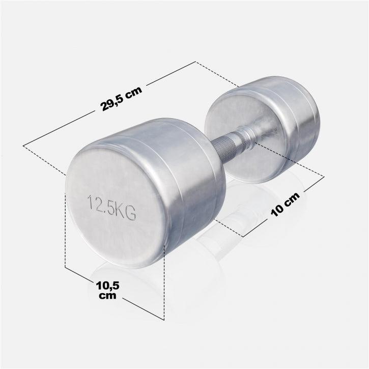 Kurzhantel Chrom 1 - 20 kg