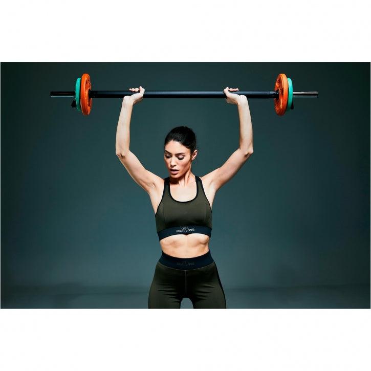 Hantelscheibe 30/31 mm Gummi Gripper 1,25-25 KG