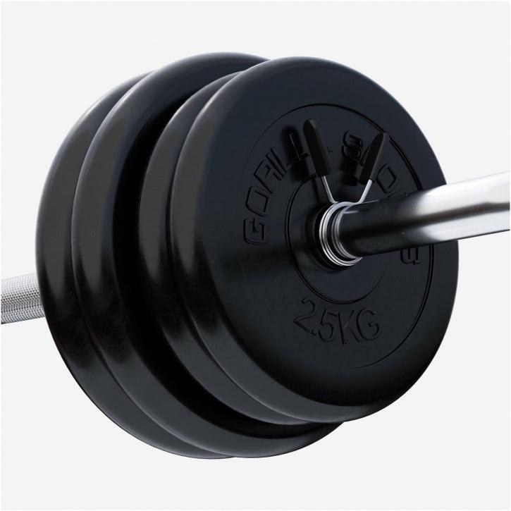 Hantelscheibe 30/31 mm Gummi 0,5-25 KG