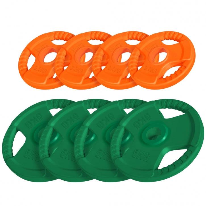 Hantelscheibe 50/51mm Olympia Gummi Gripper 1,25-25 KG