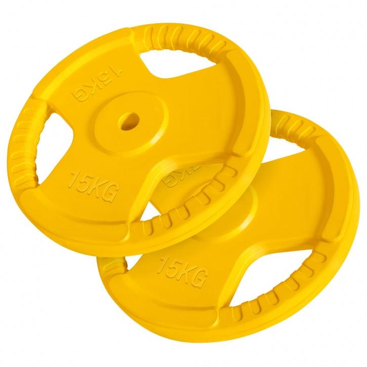 Hantelscheibe 30/31 mm Gummi Gripper 1,25-25 KG