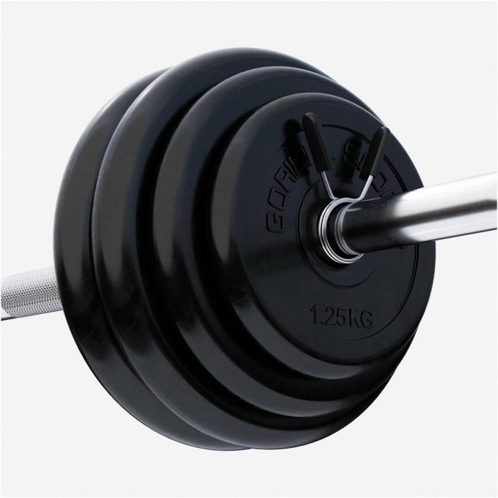 Hantelscheibe 30/31 mm Gummi 0,5-25 KG