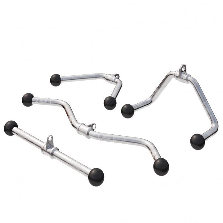 Hantelgriffset mit Trizeps-, SZ-Curl- und Rudergriff