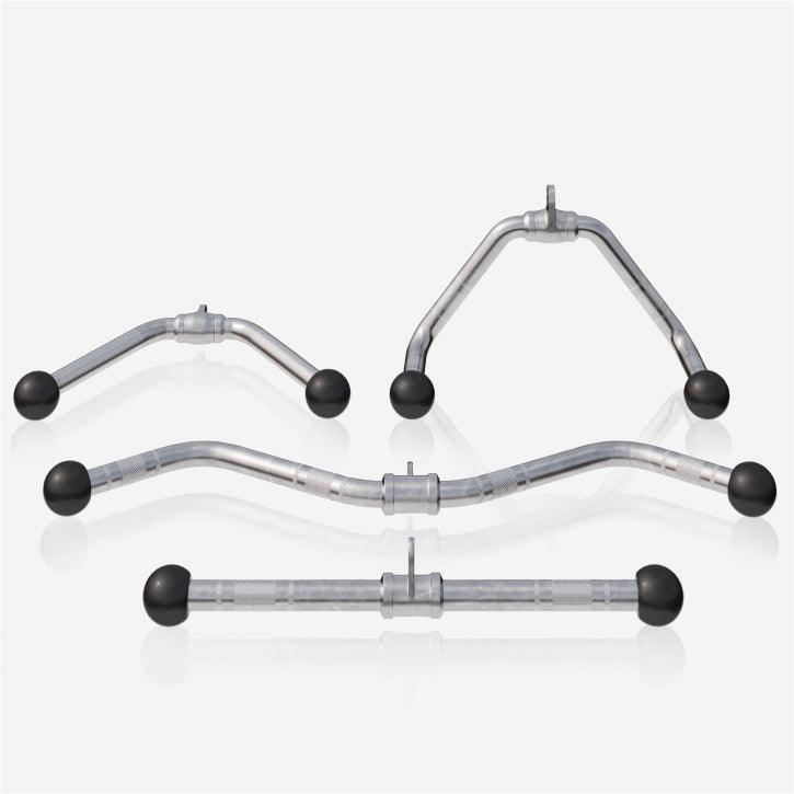 Hantelgriffset mit Trizeps-, SZ-Curl- und Rudergriff