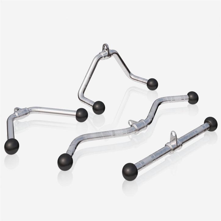 Hantelgriffset mit Trizeps-, SZ-Curl- und Rudergriff