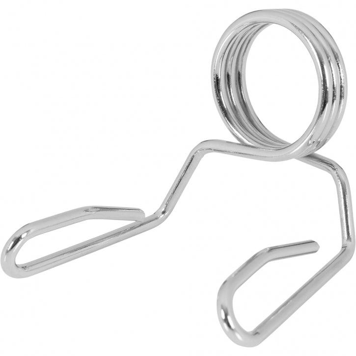 Federverschlüsse für Hantelstangen 50/51 mm Chrom 2-er Set