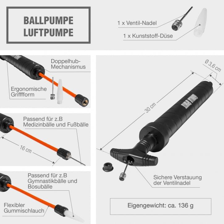 Ballpumpe Luftpumpe Schwarz