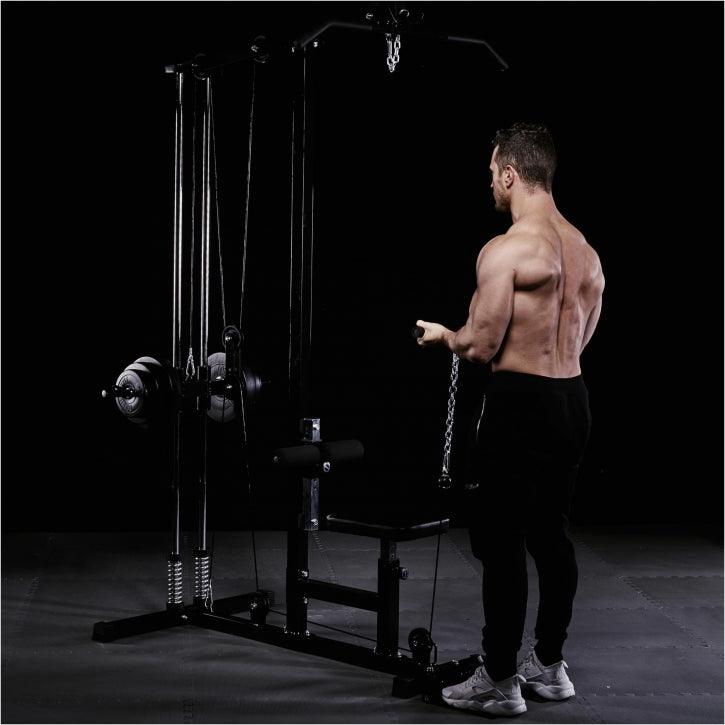 Multi-Lat-Tower in Schwarz