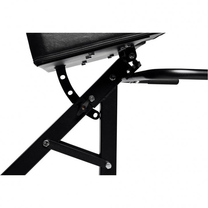 Verstellbarer Rückenstrecker in schwarz